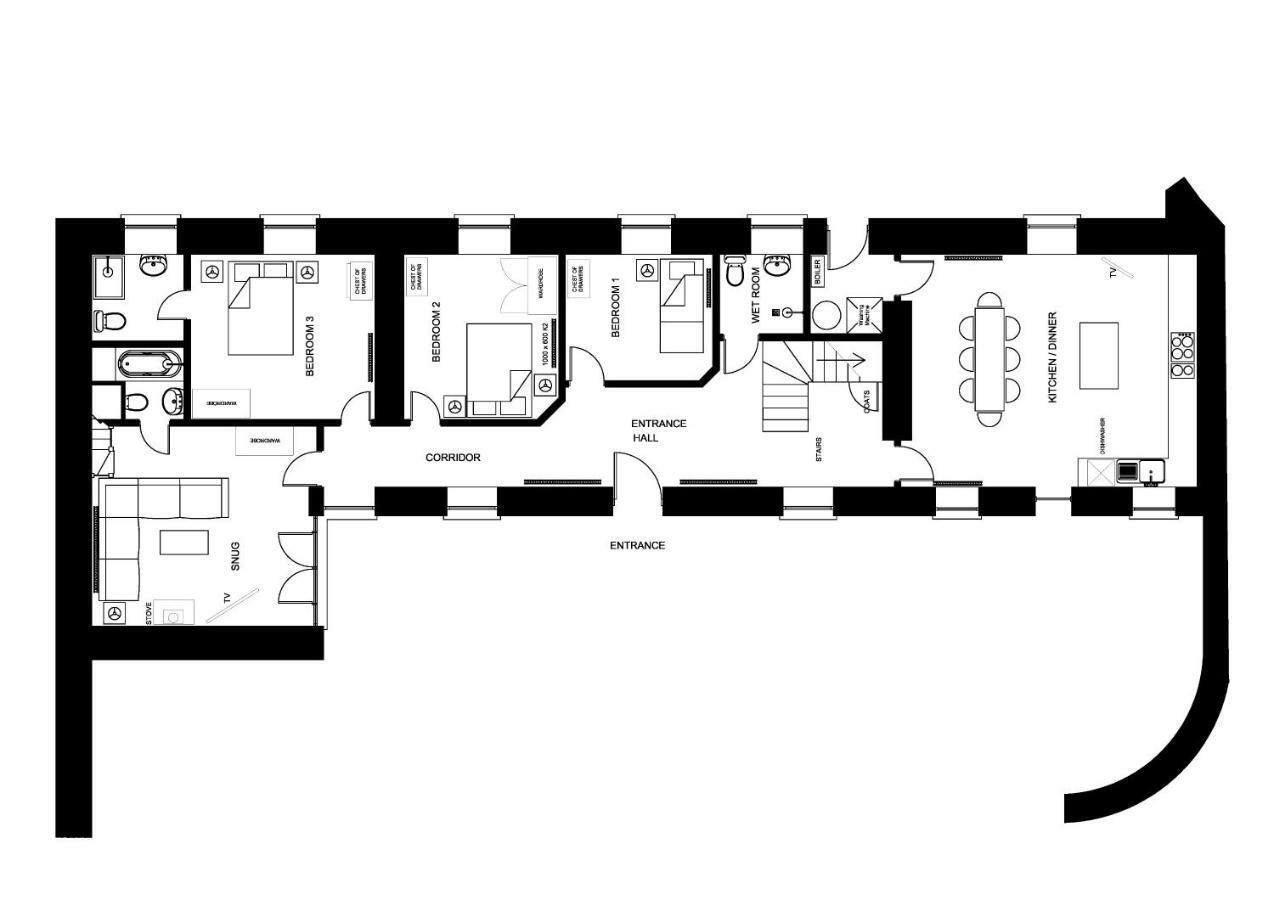 Yr Hen Feudy Villa Barmouth Ngoại thất bức ảnh